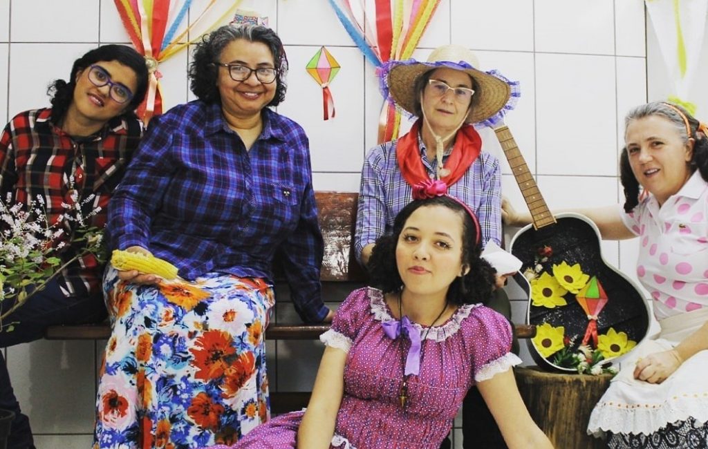 Alegria da convivência